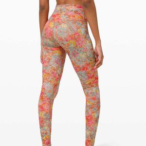 NWOT Lululemon Align High-Rise Pant Leggings 28" - Inflorescence Multi -8